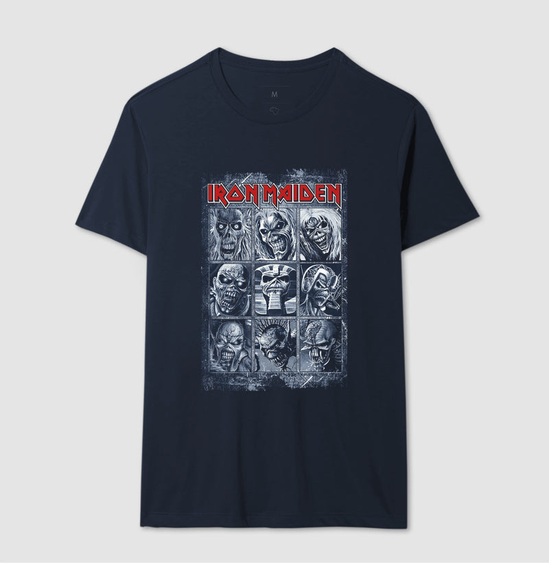 Camisetas Iron Maiden Faces