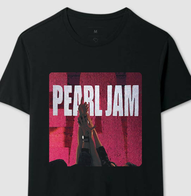 Camiseta Disco Pearl Jam - Ten