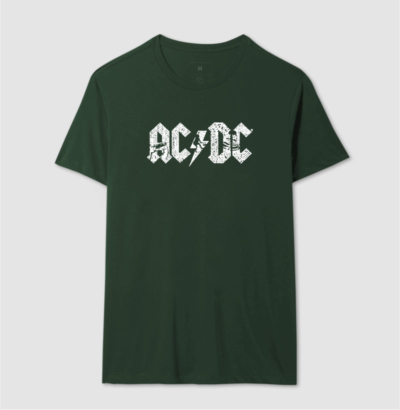 Camiseta AC/DC Desenhada