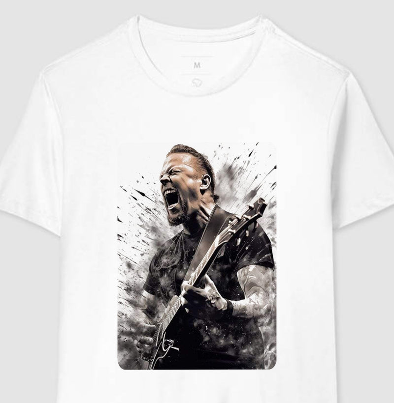 Camiseta do James Hetfild