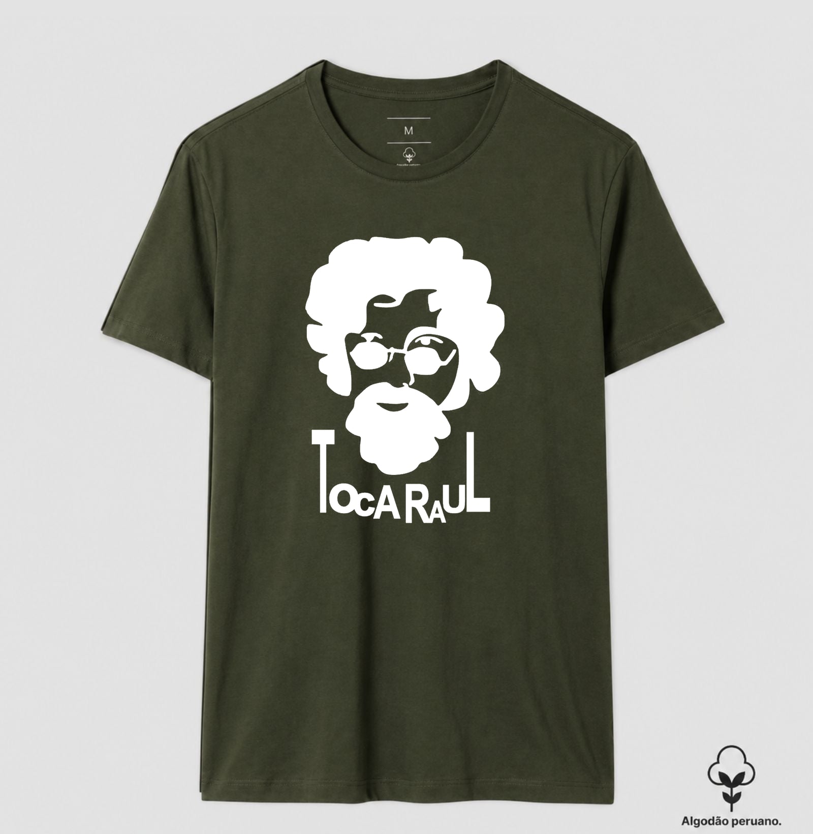 Camiseta Toca Raul Algodão Peruano