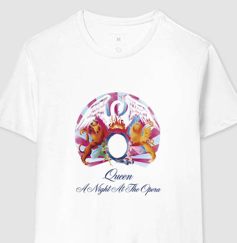 Camiseta Disco Queen A Night at the Opera