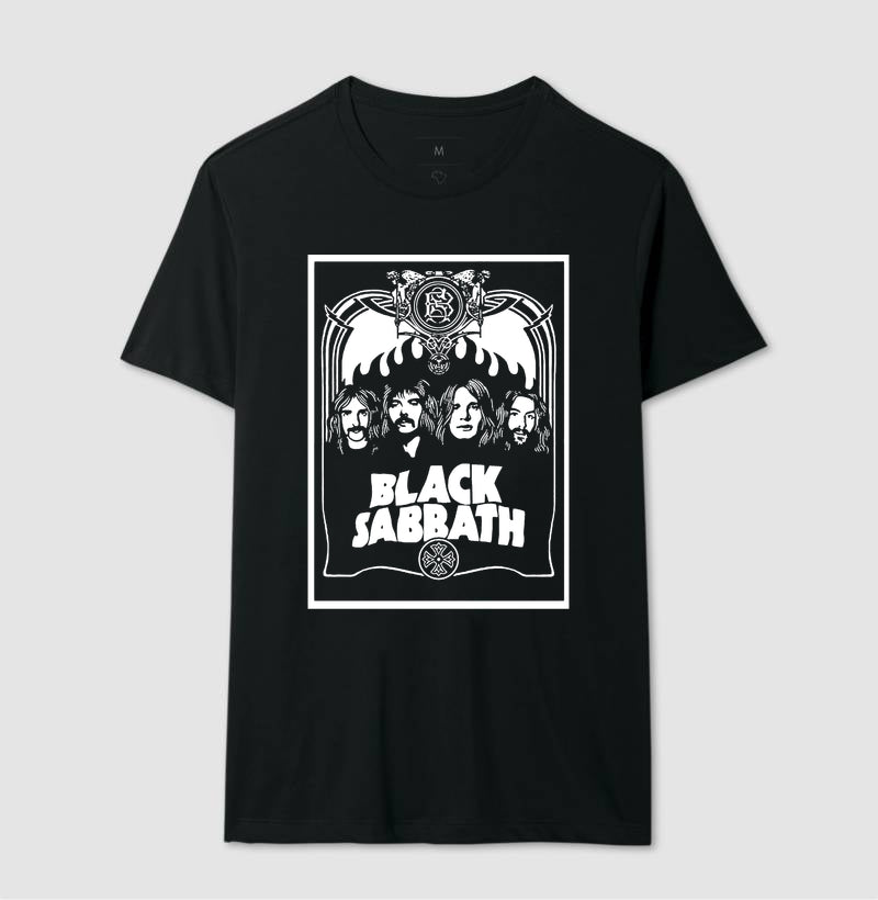 Camiseta Black Sabbath Formação Sombria