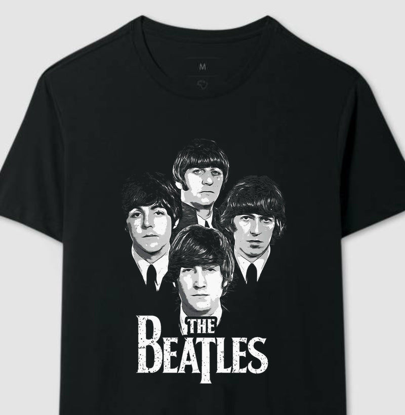 Camiseta The Beatles Ilustrado