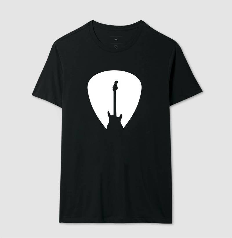 Camiseta Guitarra Silhueta
