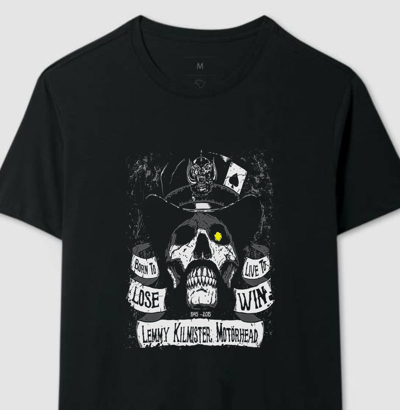 Camiseta Motorhead Born to Lose, Live to Win