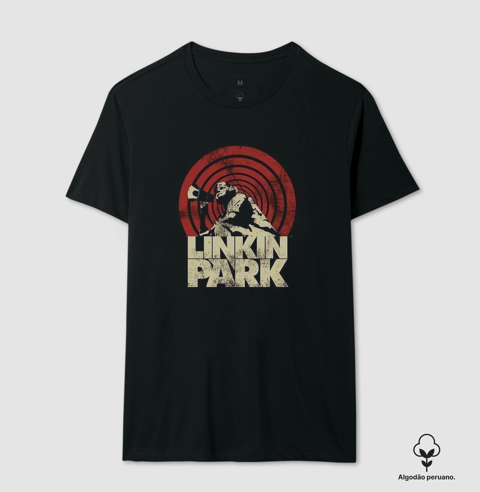 Camiseta Linkin Park Algodão Peruano