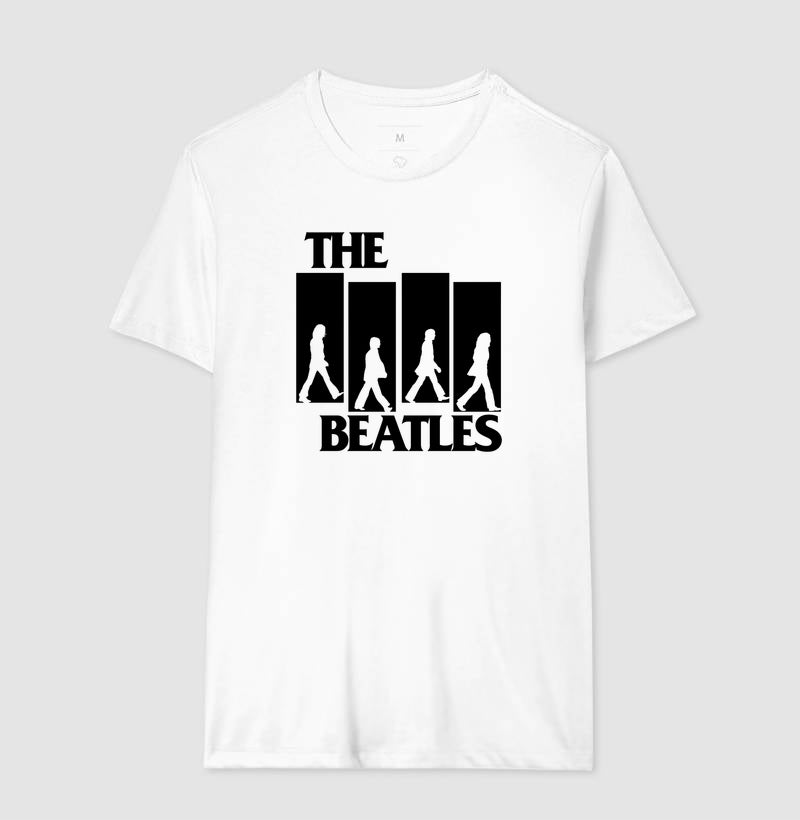 Camiseta The Beatles Caminhada Silhueta
