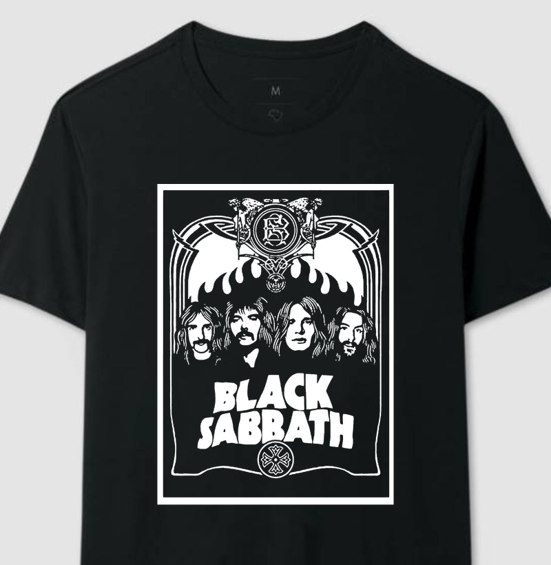 Camiseta Black Sabbath Formação Sombria