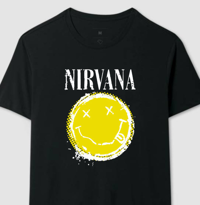 Camiseta Nirvana Invertido