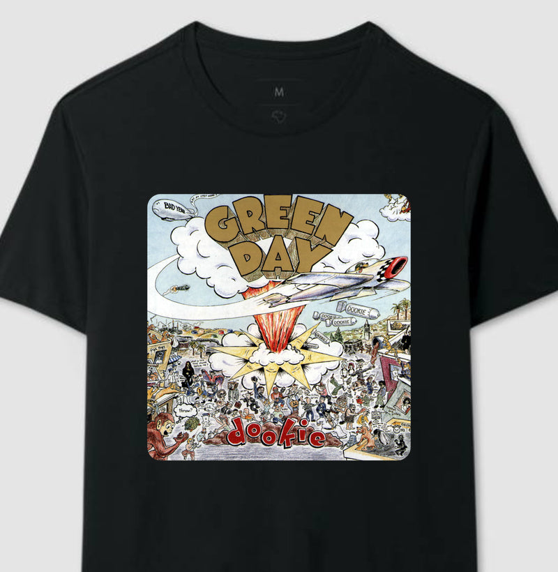 Camiseta Disco Green Day Dookie