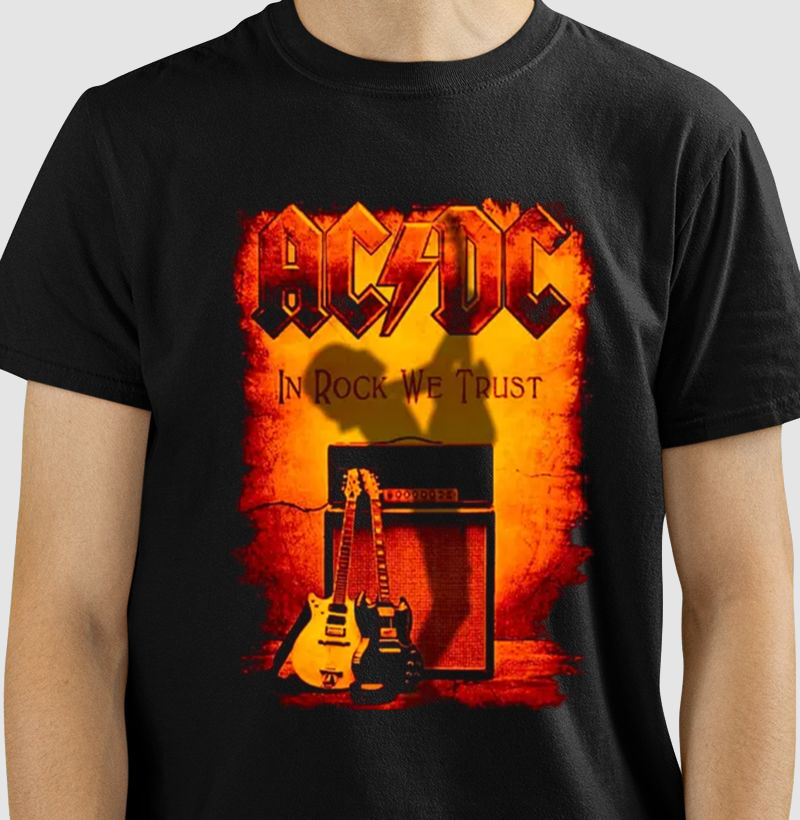 Camiseta AC/DC Rock In