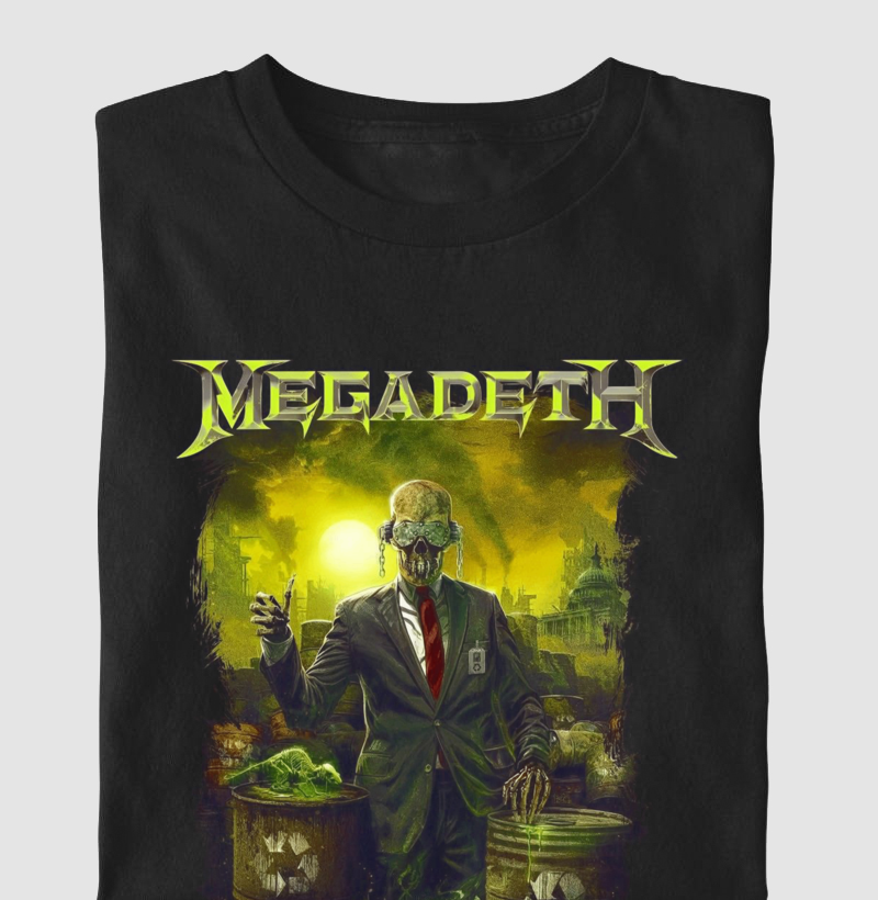 Camiseta Megadeth Toxic