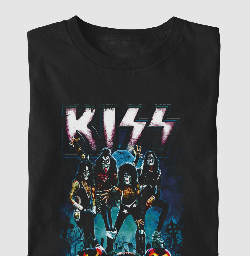Camiseta KISS Halloween