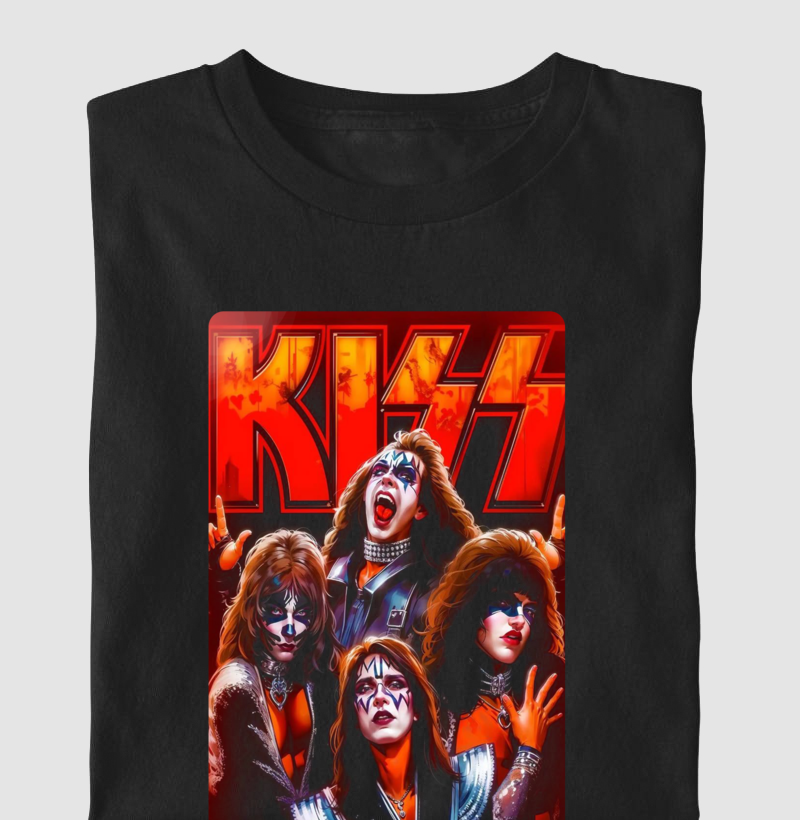 Camiseta Banda Kiss