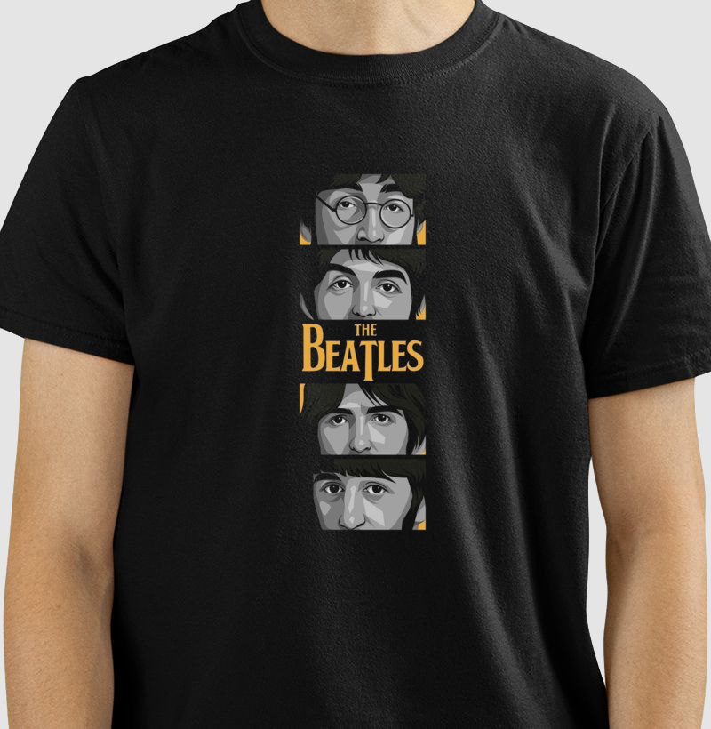 Camiseta The Beatles Olhares