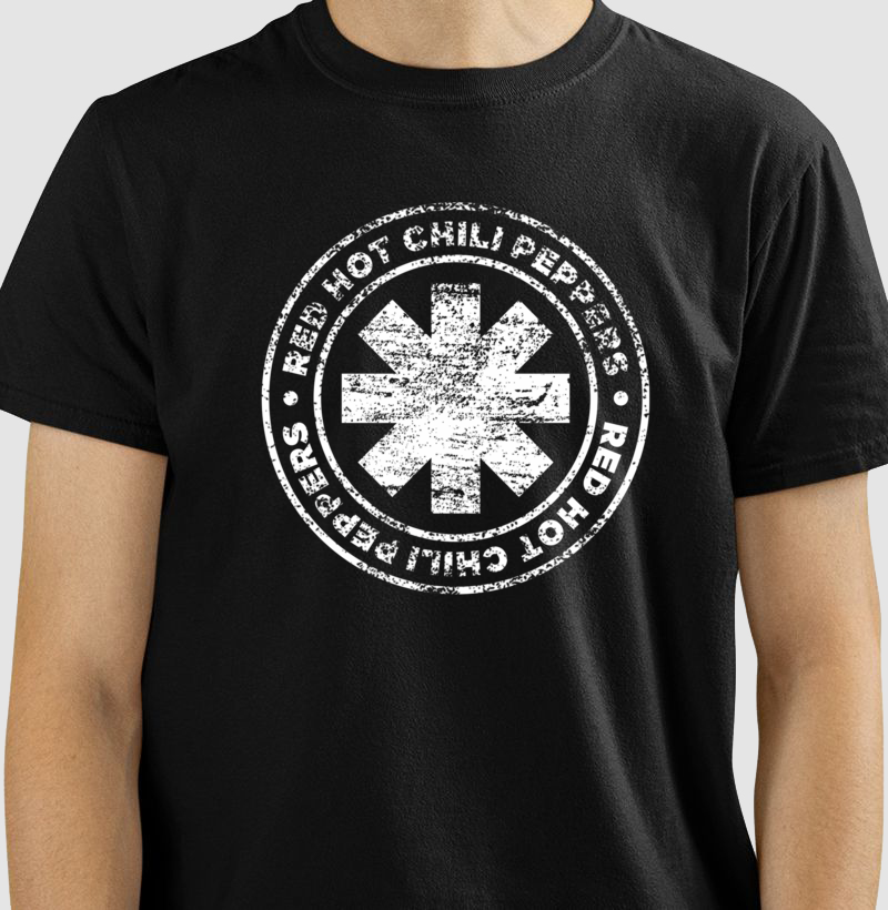 Camiseta Red Hot Chili Peppers Off White