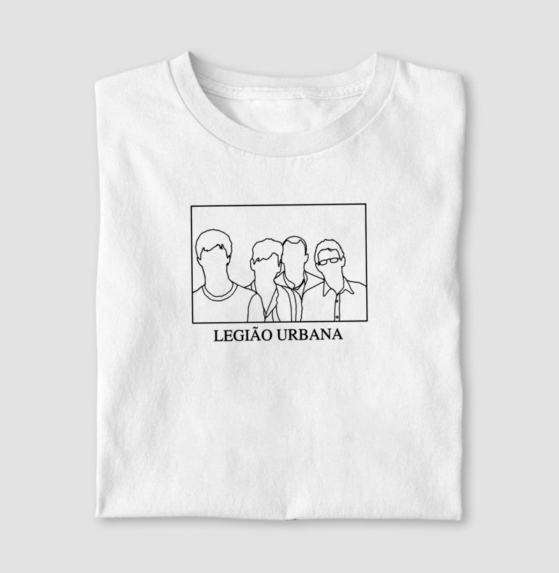 Camiseta Legião Urbana Silhueta