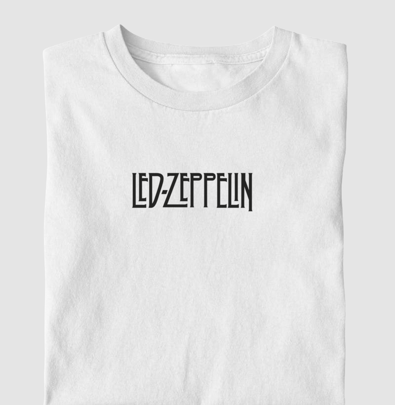 Camiseta Led Zeppelin Minimalista