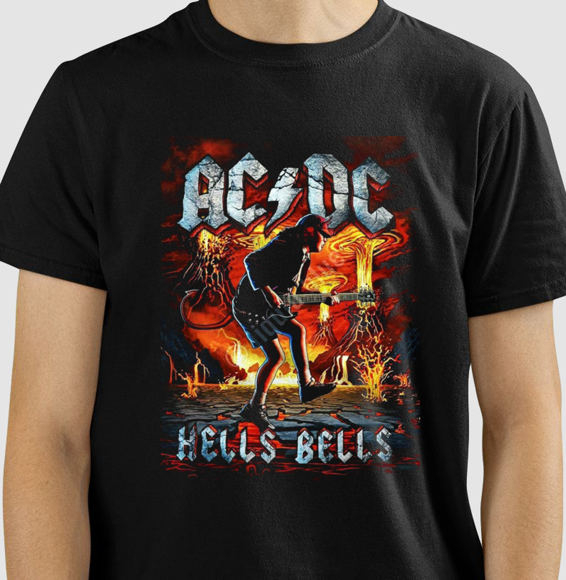 Camiseta AC/DC Hells Bells