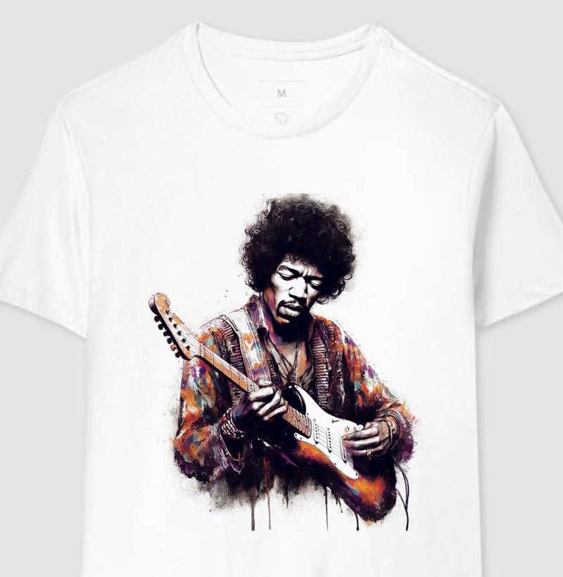Camiseta do Jimi Hendrix
