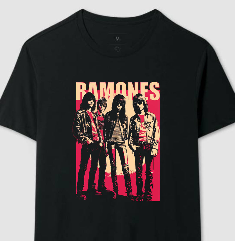 Camiseta Ramones Cartoon