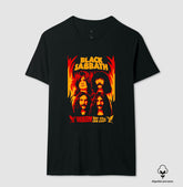 Camiseta Black Sabbath Odeon hammersmith Algodão Peruano