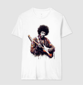 Camiseta do Jimi Hendrix