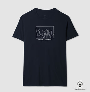 Camiseta Legião Urbana Silhueta Algodão Peruano