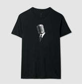 Camiseta Microfone de Terno