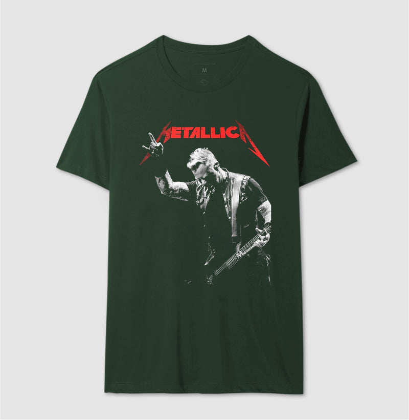 Camiseta do James Hetfild Metallica