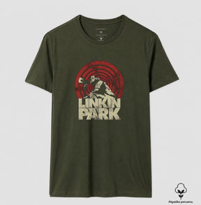 Camiseta Linkin Park Algodão Peruano