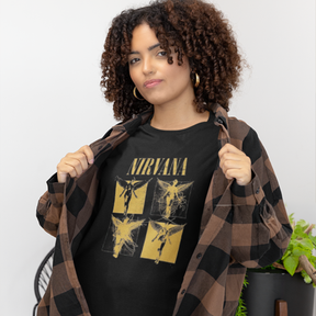 Camiseta Nirvana Quatro Anjos