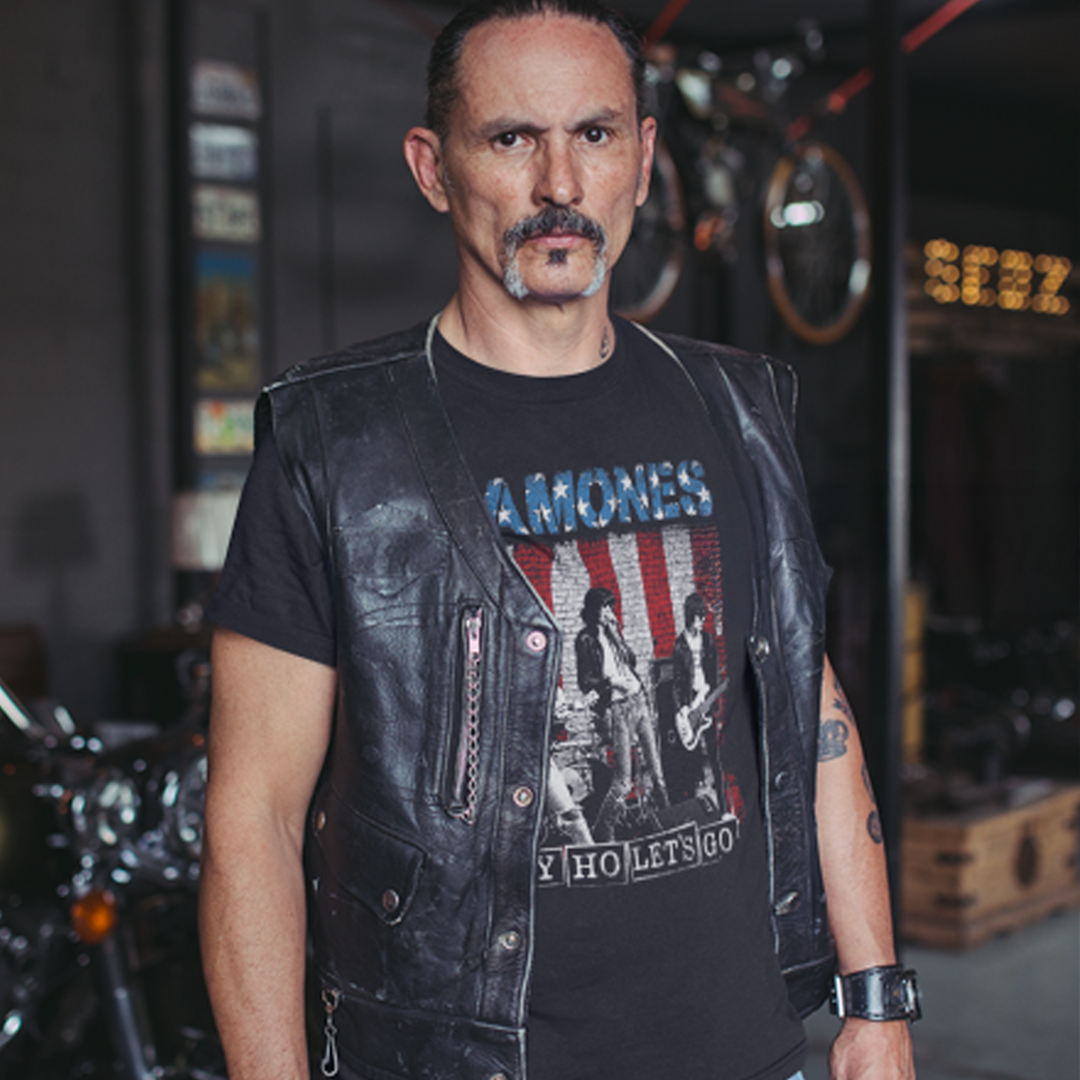 Camiseta Ramones Hey Ho Let's Go