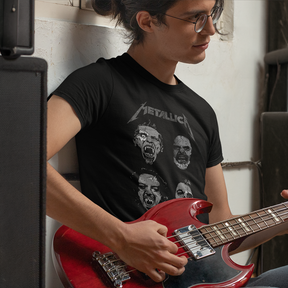 Camiseta Metallica Quatro Faces