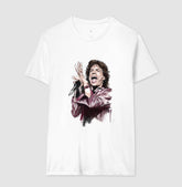 Camiseta do Mick Jagger Caricatura