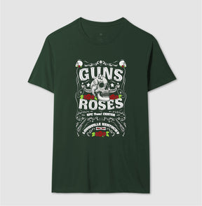 Camiseta Guns N' Roses Caveira