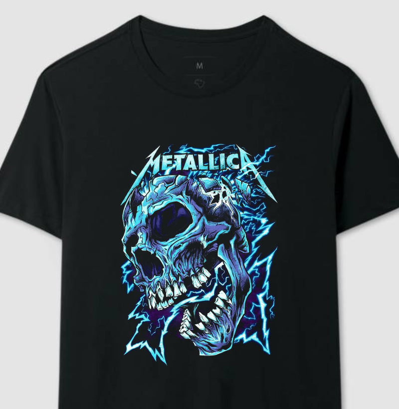 Camiseta Metallica Caveira