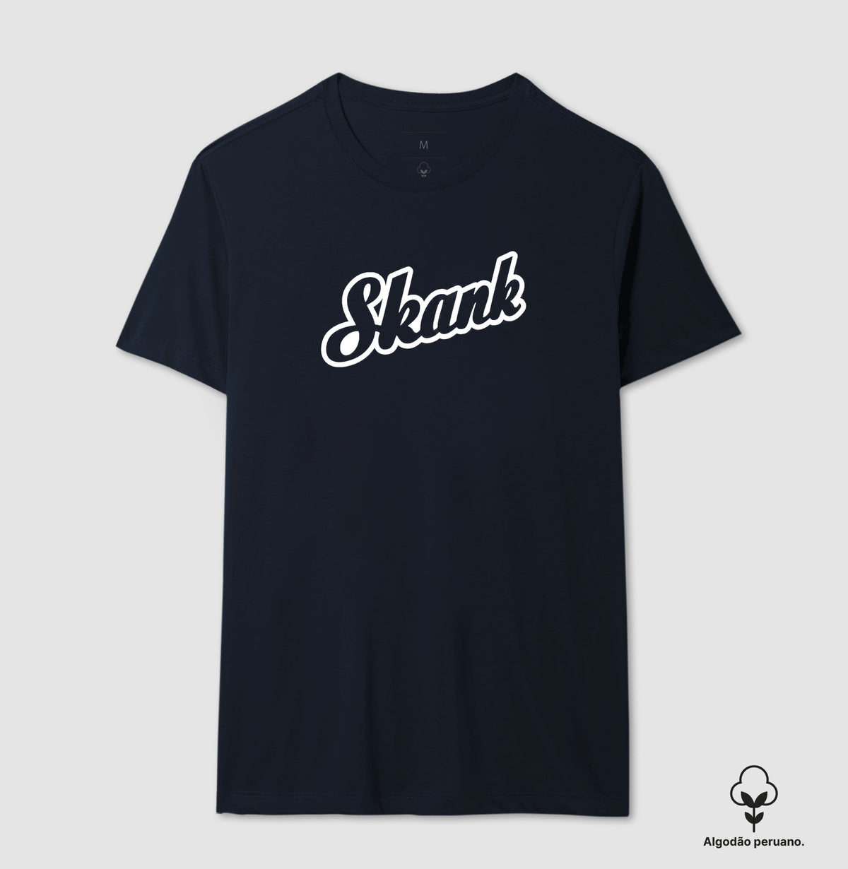 Camiseta Banda Skank Logo Algodão Peruano