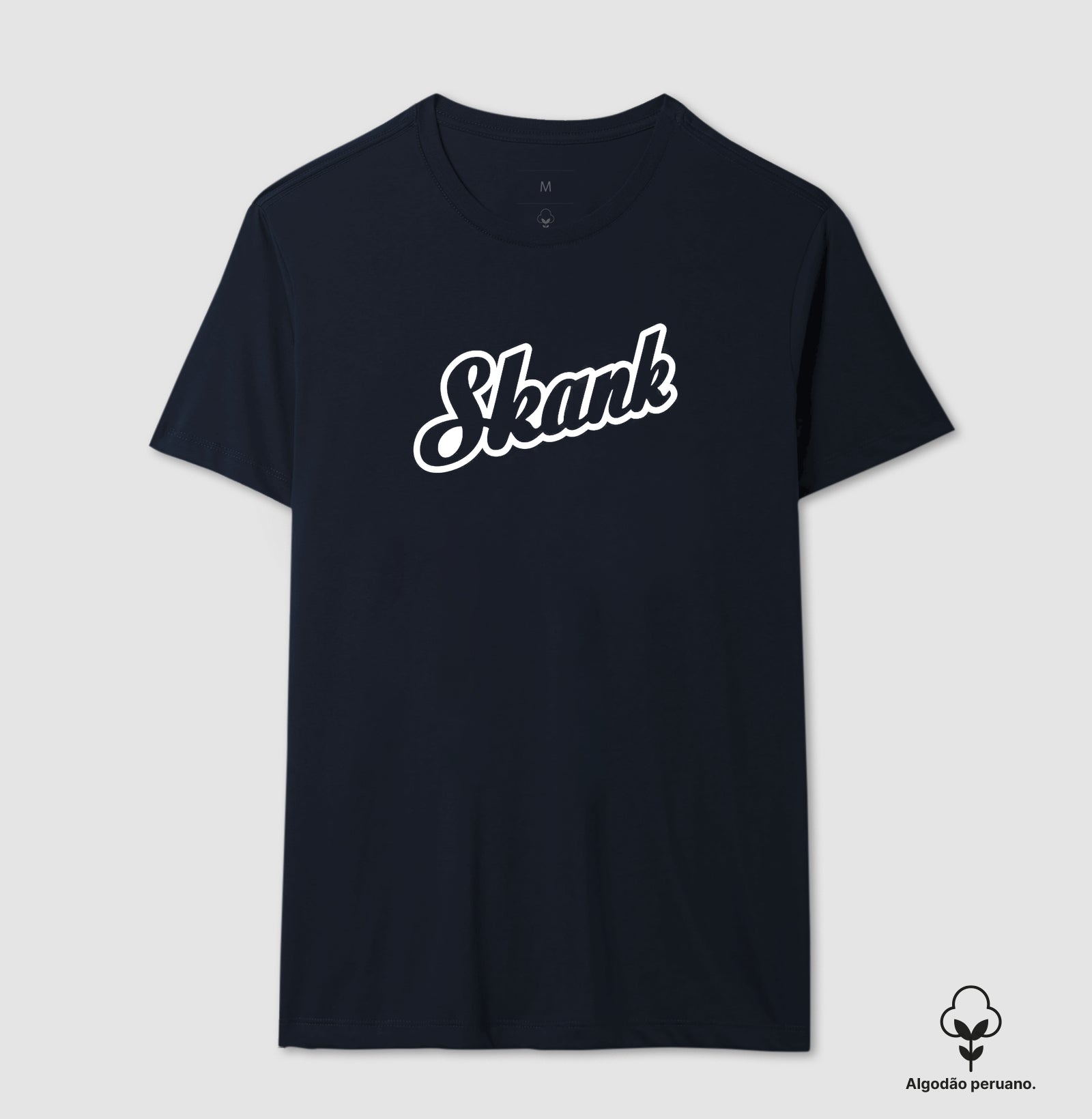 Camiseta Banda Skank Logo Algodão Peruano