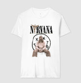 Camiseta do Kurt Cobain Nirvana Anjo