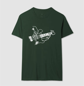 Camiseta Tocando Baixo Silhueta