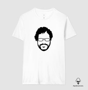 Camiseta Silhueta do Renato Russo Algodão Peruano