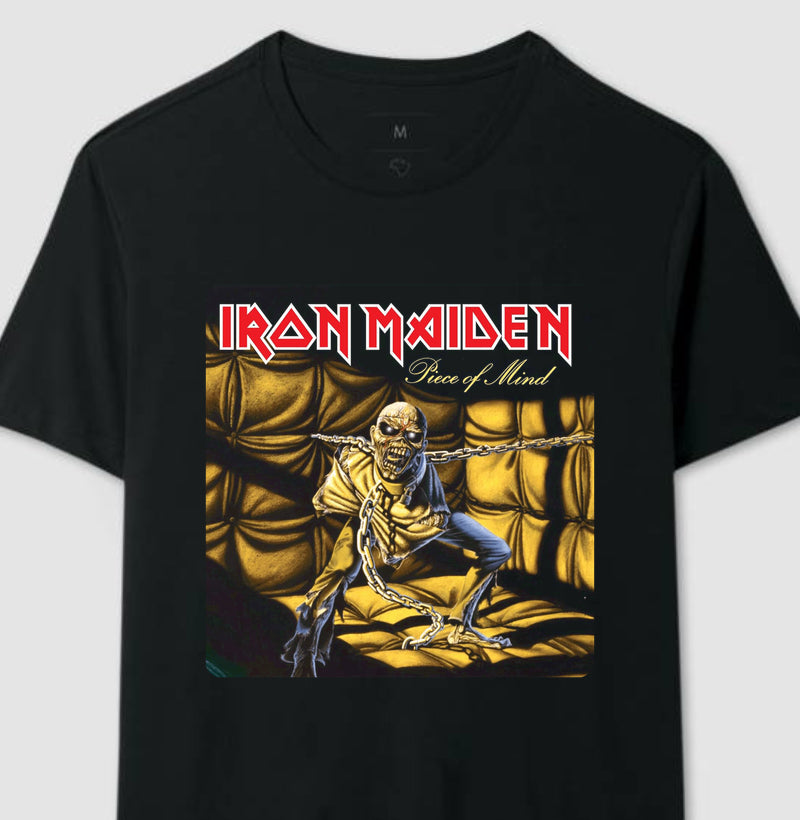Camiseta Disco Iron Maiden Piece of Mind