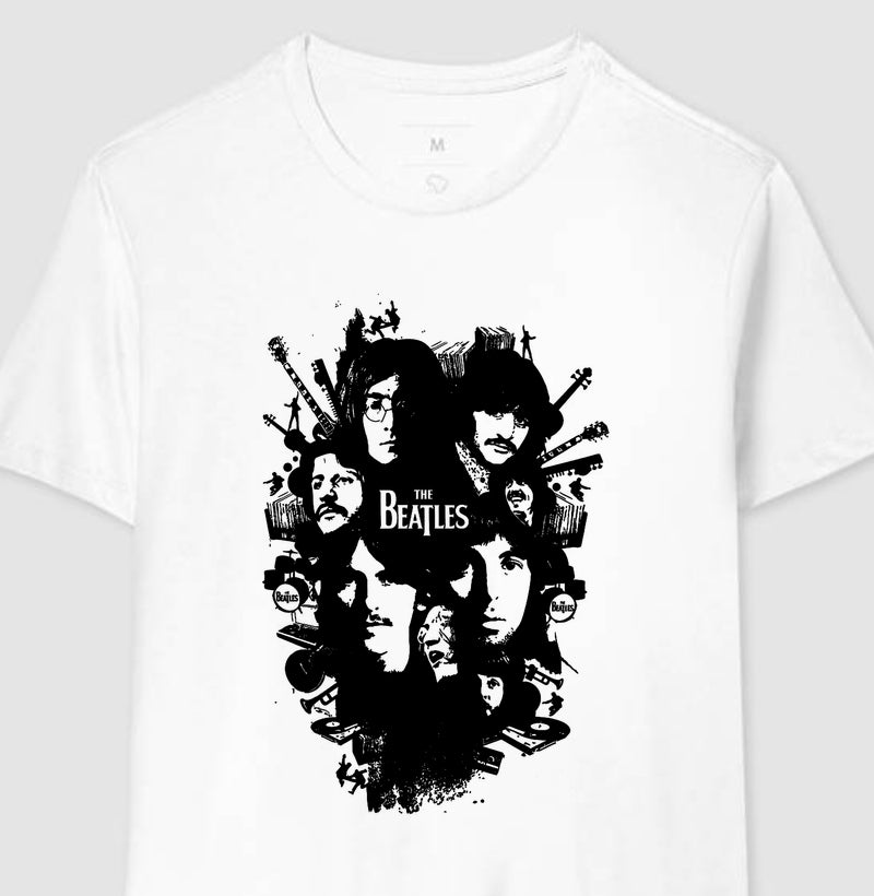 Camiseta The Beatles Universo Musical