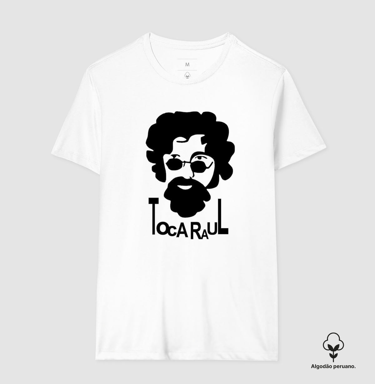 Camiseta Toca Raul Algodão Peruano