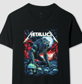 Camiseta Metallica Lobo