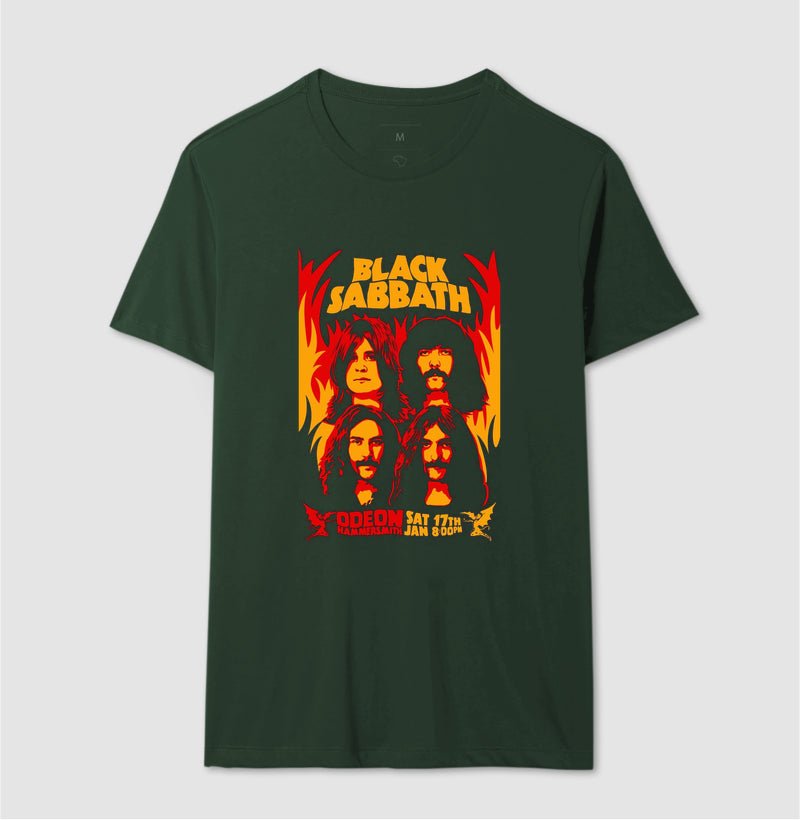 Camiseta Black Sabbath Odeon hammersmith