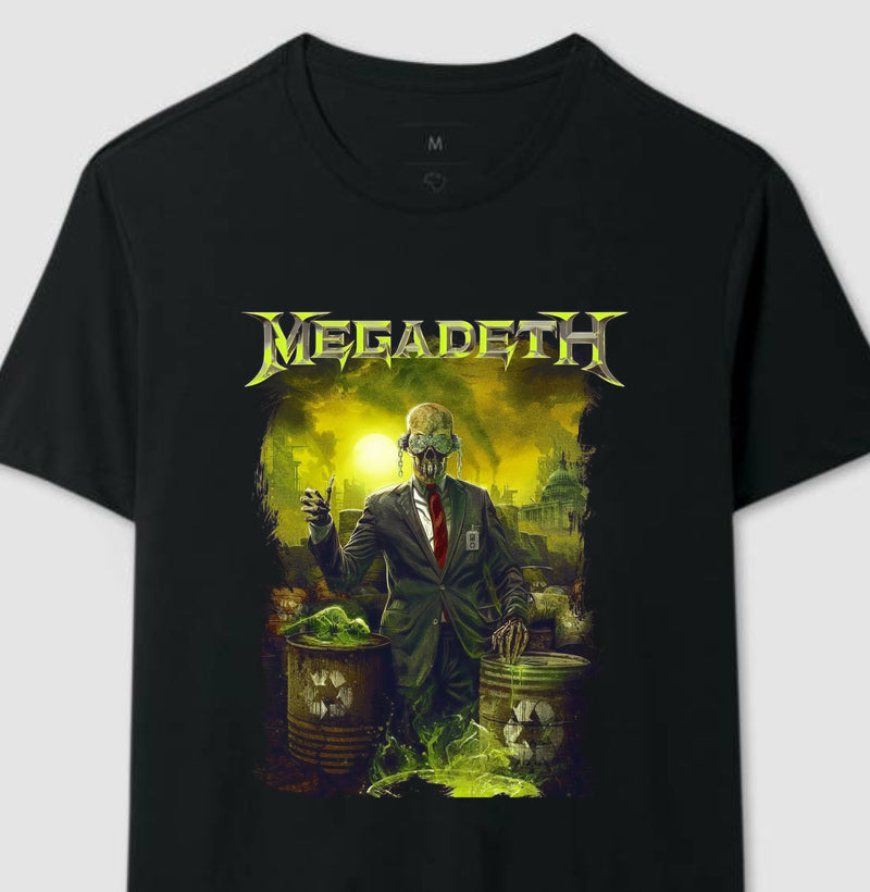 Camiseta Megadeth Toxic