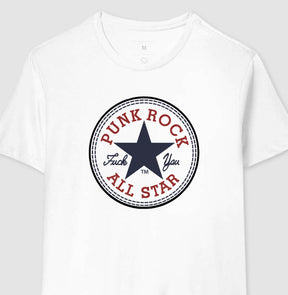 Camiseta Punk Rock All Star